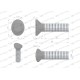 Śruba kpl. redliczkowa półokrągła M8x33 mm 243880833 | Exvi