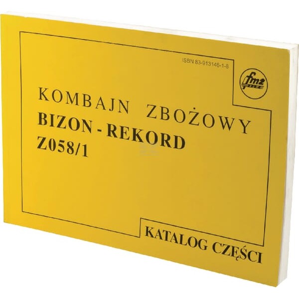 Katalog części Kombajn zbożowy 5058/00-000 | Exvi