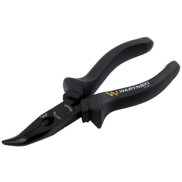 Szczypce wydłużone wygięte 160 mm Waryński WMP009 | Exvi
