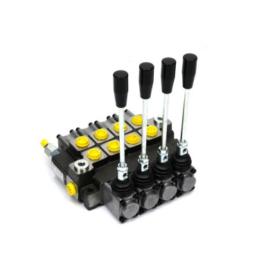 Rozdzielacz hydrauliczny 4-sekcyjny max ROZ40L/4Z | Exvi