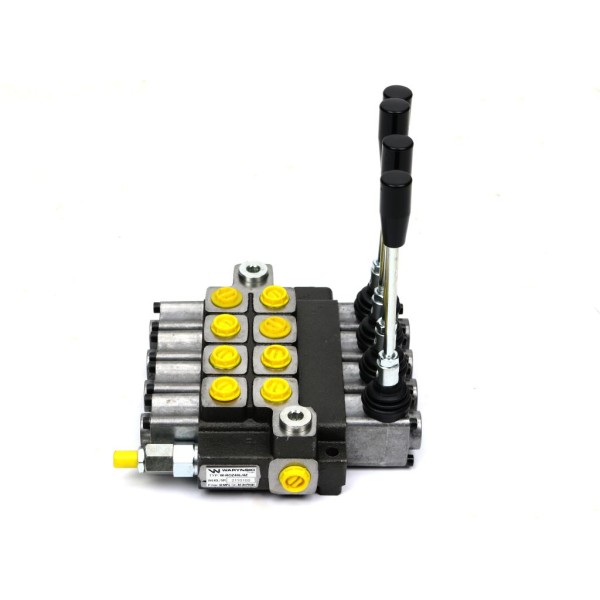 Rozdzielacz hydrauliczny 4-sekcyjny max ROZ40L/4Z | Exvi