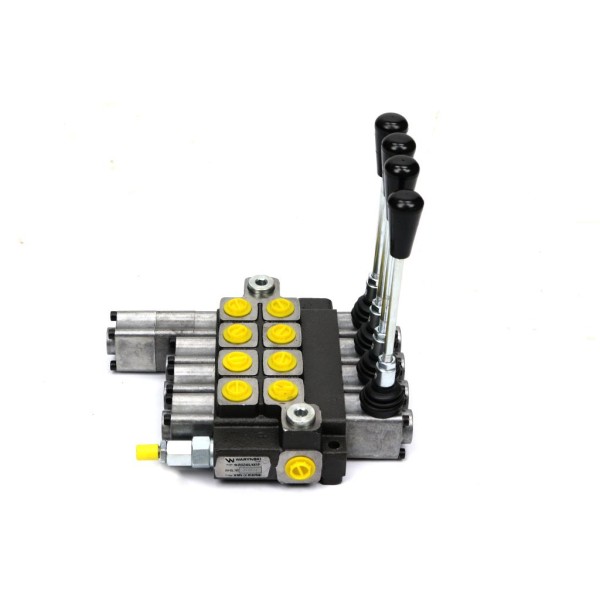 Rozdzielacz hydrauliczny 4-sekcyjny max ROZ40L/4X1P | Exvi