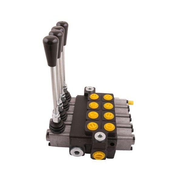 Rozdzielacz hydrauliczny 4-sekcyjny max ROZ40L/4X1Z | Exvi