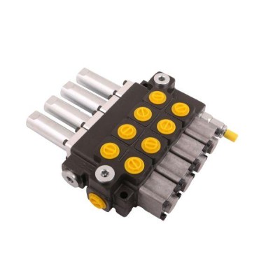 Rozdzielacz hydrauliczny 4-sekcyjny max ROZ40L/4L | Exvi