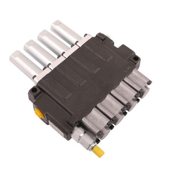 Rozdzielacz hydrauliczny 4-sekcyjny max ROZ40L/4L | Exvi