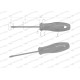 Wkrętak płaski 3 x 75 mm. stal SVCM. Waryński WMW001 | Exvi