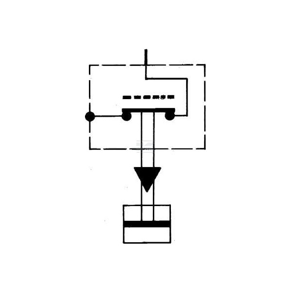 Czujnik ciśnienia oleju, 1-pin, 1/8" 6ZL003259381 | Exvi