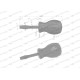 Wkrętak płaski 6.5mm x 45 mm SVCM. Waryński WMW009 | Exvi