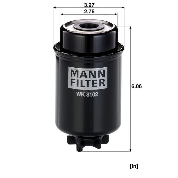 Filtr paliwa WK8102 | Exvi