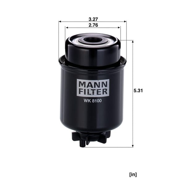 Filtr paliwa WK8100 | Exvi