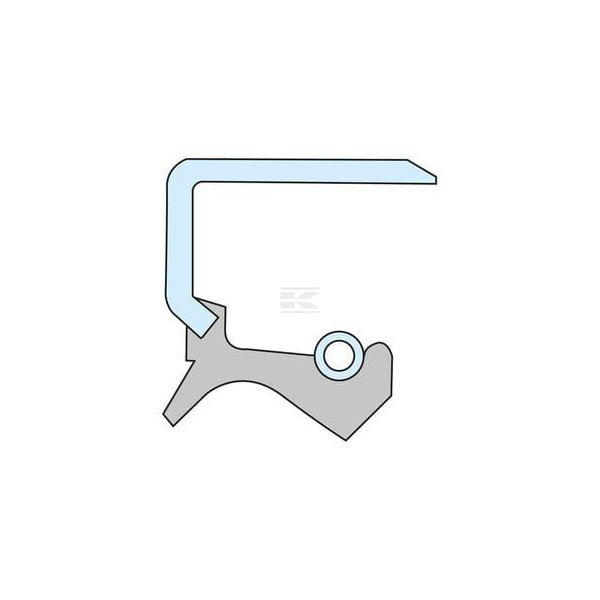 Uszczelniacz oleju 50x80x10 mm typ: BC 508010BCP001 | Exvi