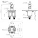 Odłącznik prądu akumulatora 12/24V SW10003KR | Exvi