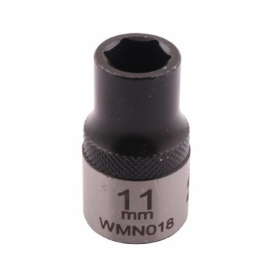 Nasadka sześciokątna 1/2". 11 mm. CrV50BV30. WMN018 | Exvi