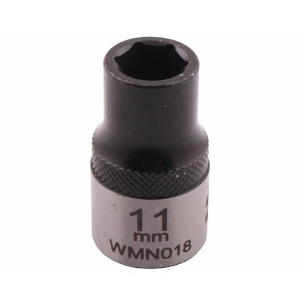 Nasadka sześciokątna 1/2". 11 mm. CrV50BV30. WMN018 | Exvi