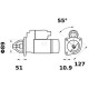 Rozrusznik 12V 4.2kW Z-10 CW Mahle IS1157 | Exvi