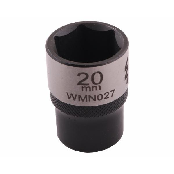 Nasadka sześciokątna 1/2". 20 mm. CrV50BV30. WMN027 | Exvi