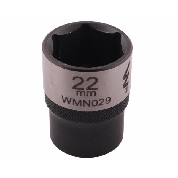 Nasadka sześciokątna 1/2". 22 mm. CrV50BV30. WMN029 | Exvi