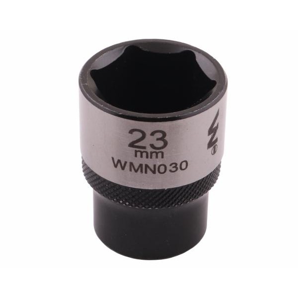 Nasadka sześciokątna 1/2". 23 mm. CrV50BV30. WMN030 | Exvi