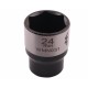 Nasadka sześciokątna 1/2". 24 mm. CrV50BV30. WMN031 | Exvi