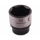 Nasadka sześciokątna 1/2". 32 mm. CrV50BV30. WMN034 | Exvi