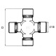 Krzyżak wału, Ø 30x83.0 mm ZF 7029457404 | Exvi