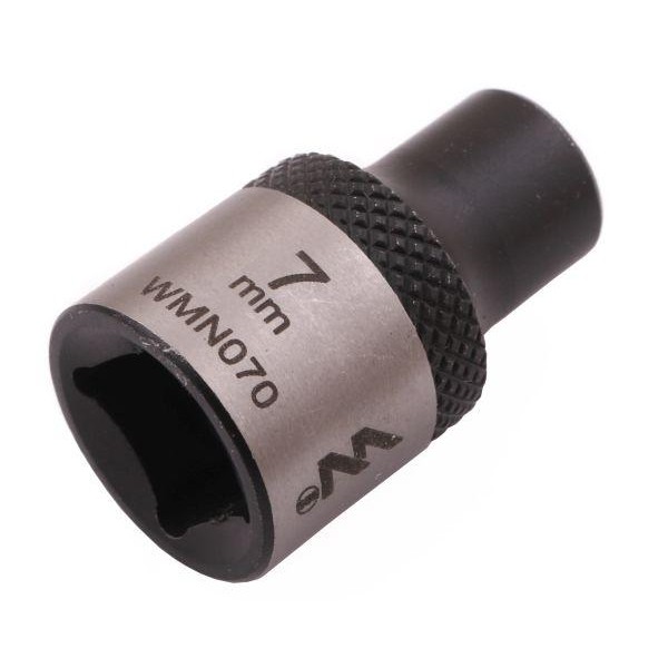 Nasadka dwunastokątna 3/8". 7 mm. CrV50BV30. WMN070 | Exvi