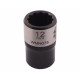 Nasadka dwunastokątna 3/8". 12 mm. CrV50BV30. WMN075 | Exvi