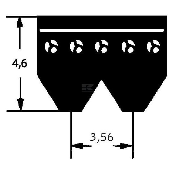 Pas wielorowkowy Optibelt, 8PK1910 | Exvi