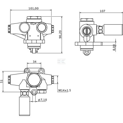 Pompa ssąca, pasuje do John Deere RE10258KR | Exvi