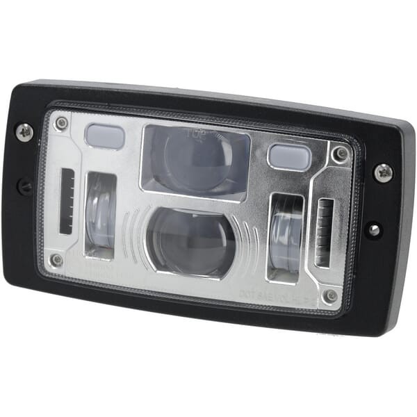 Reflektor przedni LED, 40/22W, prostokątny LA10425 | Exvi