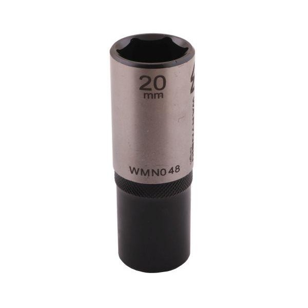 Nasadka sześciokątna 1/2". 20 mm. długa. WMN048 | Exvi