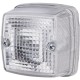 Lampa obrysowa 5W kwadratowa 12/24V 2PF003014071 | Exvi