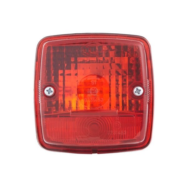 Lampa tylna, kwadratowa 12/24V 2SB003014151 | Exvi