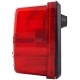 Lampa tylna, kwadratowa 12/24V 2SB003014151 | Exvi