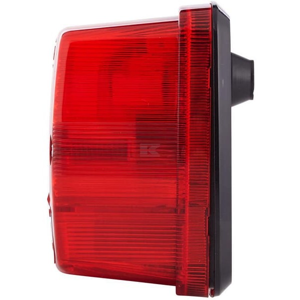 Lampa tylna, kwadratowa 12/24V 2SB003014151 | Exvi
