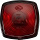 Lampa tylna, kwadratowa 12/24V czerwona 2SA003057021 | Exvi