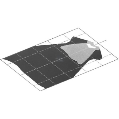 Lampa robocza halogenowa, prostokątna 1GA006876001 | Exvi