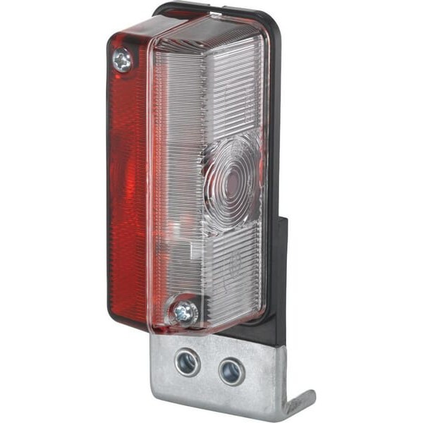 Lampa obrysowa 4W, prostokątna, 12/24V 2XS005020021 | Exvi