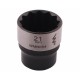 Nasadka dwunastokątna 3/8". 21 mm. CrV50BV30. WMN084 | Exvi