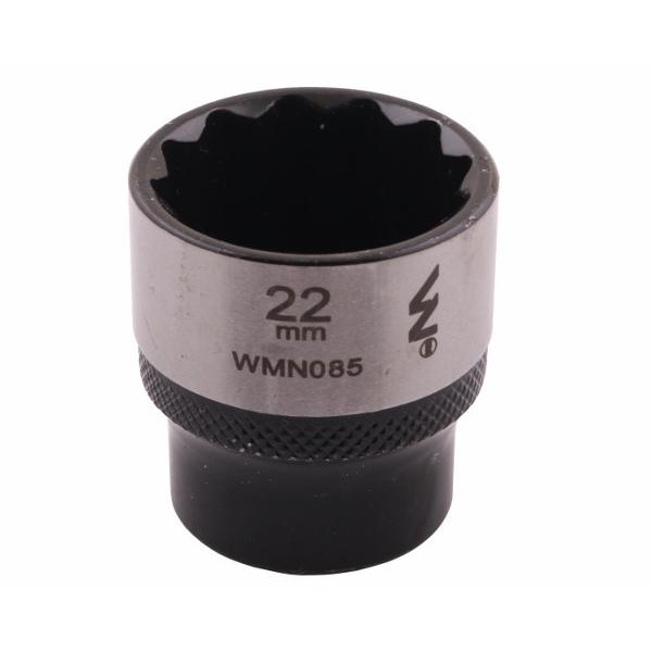 Nasadka dwunastokątna 3/8". 22 mm. CrV50BV30. WMN085 | Exvi