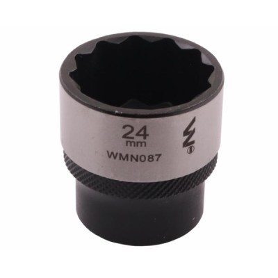 Nasadka dwunastokątna 3/8". 24 mm. CrV50BV30. WMN087 | Exvi