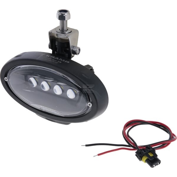 Lampa robocza LED, 80W, 8840lm, owalna LA104491SPB | Exvi