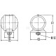 Lampa obrysowa 5W okrągła 24V 2TJ001633211 | Exvi
