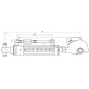 Łącznik górny hydrauliczny TCVHA-K TCVNA4090185K3 | Exvi