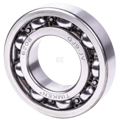 Łożysko kulkowe zwykłe 40x80x18 mm Timken 6208TIM | Exvi