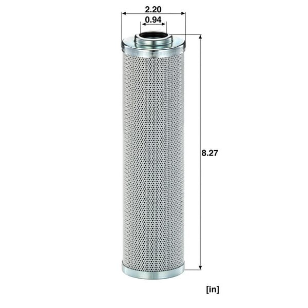 Filtr hydrauliczny HD6231 | Exvi