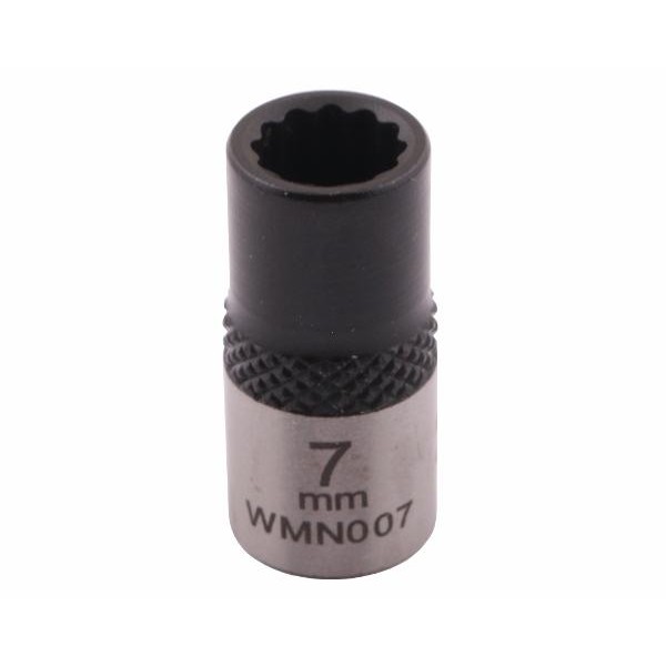 Nasadka dwunastokątna 1/4". 7 mm. CrV50BV30. WMN007 | Exvi