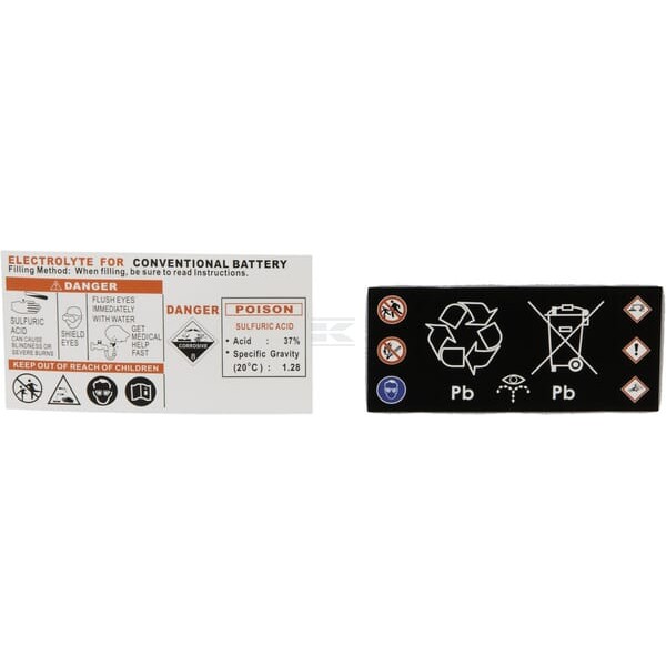 Akumulator 12V 24Ah 260A Kramp YB60N24LAKR | Exvi