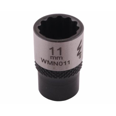 Nasadka dwunastokątna 1/4". 11 mm. CrV50BV30. WMN011 | Exvi