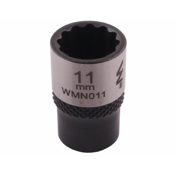 Nasadka dwunastokątna 1/4". 11 mm. CrV50BV30. WMN011 | Exvi
